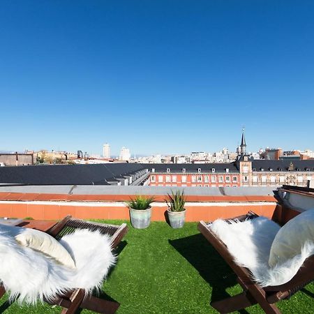 Historic Penthouse Plaza Mayor In Madrid Luaran gambar