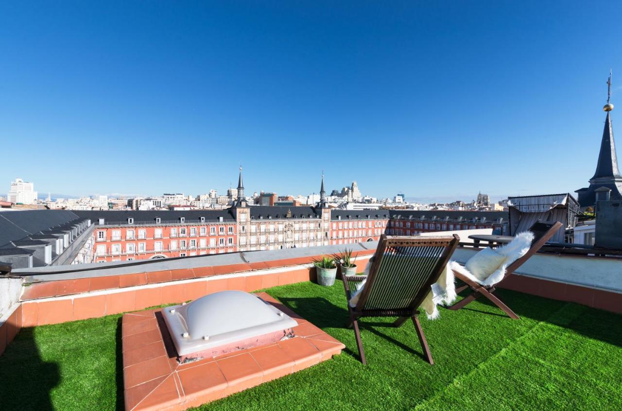 Historic Penthouse Plaza Mayor In Madrid Luaran gambar