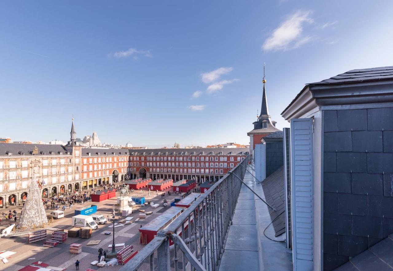 Historic Penthouse Plaza Mayor In Madrid Luaran gambar
