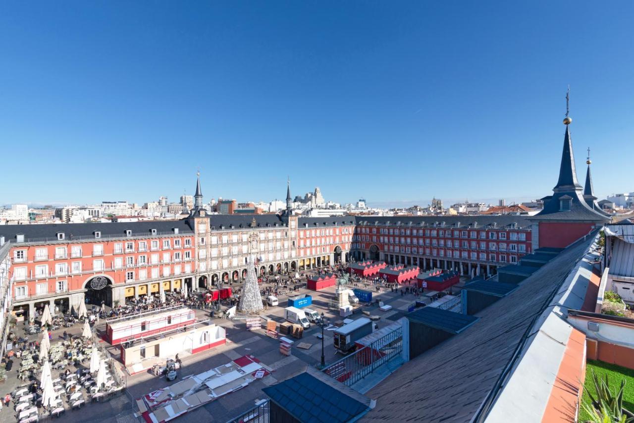 Historic Penthouse Plaza Mayor In Madrid Luaran gambar